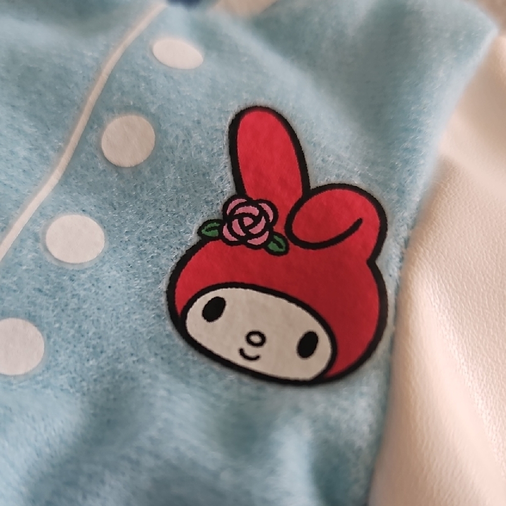 Sanrio My Melody Blue and White Jacket Keychain - Picture 13 of 14